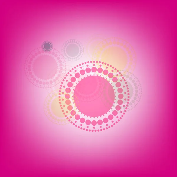 Pink Background Image Vector Illustration — Stock Vector