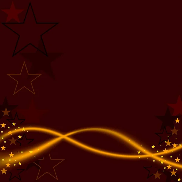 摘要背景01 Flame Effects Stars Background Illustration — 图库矢量图片