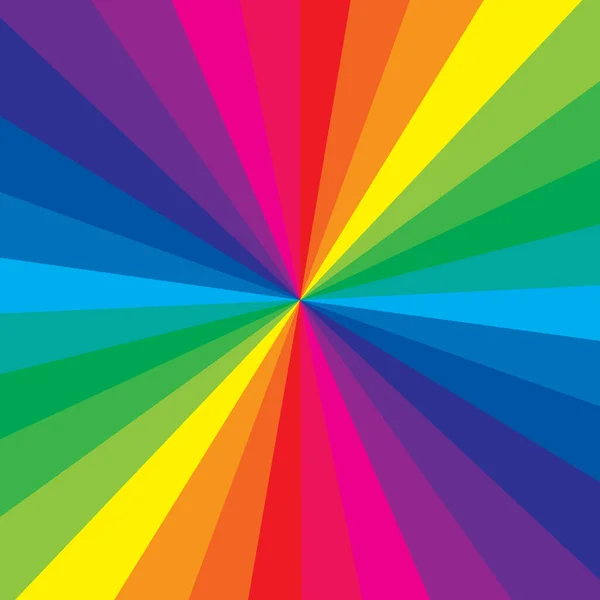 Rainbow Färg Gör Mycket Färgstark Bakgrund — Stock vektor