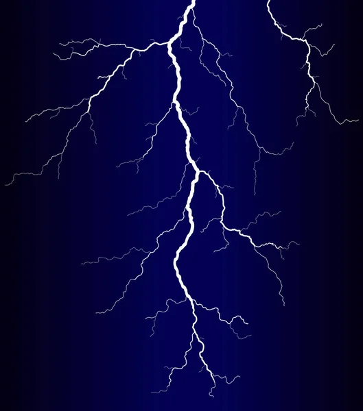 Vektor Illustration Eines Blitzes — Stockvektor