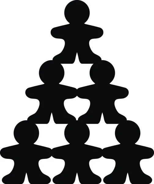 Figure Forme Corps Humain Dans Fichier Vectoriel Très Facile Éditer — Image vectorielle