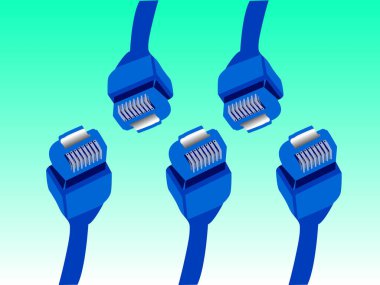 Gradyan arka grubunda internet bağlantıları