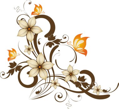 Tasarım için soyut vektör çizimi.