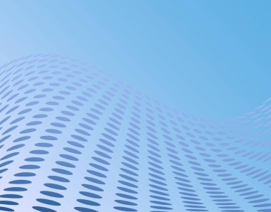 Mavi dairelerin soyut düzenlenebilir vektör arkaplanı