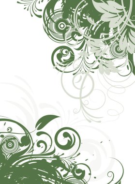 Tasarım için soyut vektör çizimi.