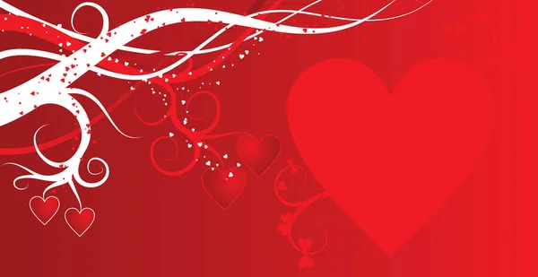 Valentine Arrière Plan Illustration Vectorielle — Image vectorielle
