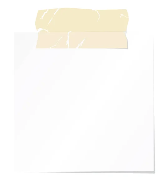 Blanko Notenpapier Mit Klebeband Bitte Überprüfen Sie Mein Portfolio Für — Stockvektor