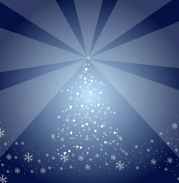 圣诞背景图像 彩色插图 — 图库矢量图片