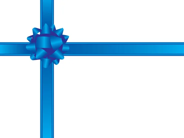 Arc Bleu Noël Rubans Images Noël Dans Mon Portfolio — Image vectorielle