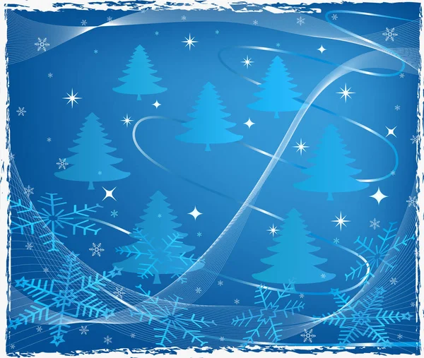 矢量圣诞节背景图像 彩色插图 — 图库矢量图片