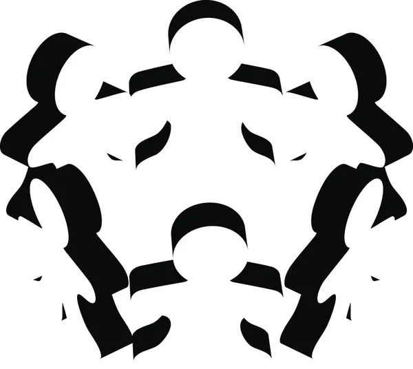 Фігура Форми Людського Тіла Векторному Файлі Дуже Легко Редагувати Застосовується — стоковий вектор