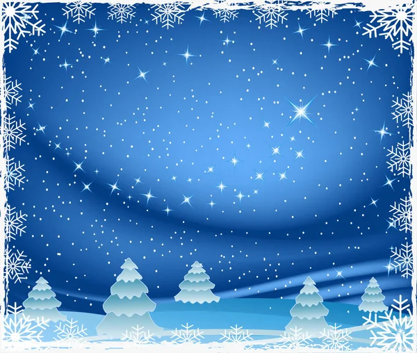 Abstract Christmas Background Vector — Stock Vector