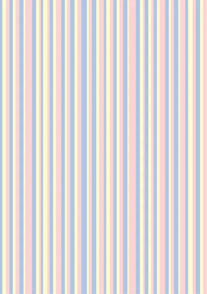 Retro Seamless Stripe Pattern Pinky Blue Yellow — Stock Vector