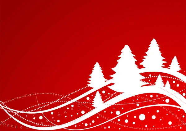 Abstract Christmas Background Vector Illustration — Stock Vector