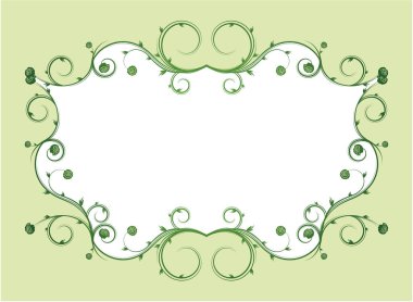 Çiçekli bir arkaplanın soyut çizimi