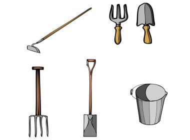 Araç seçimi. EPS biçimi. Her araç ayrı ayrı taşınabilir ve manipüle edilebilir