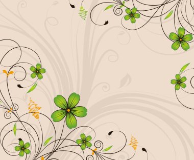 Tasarım için soyut vektör çizimi.