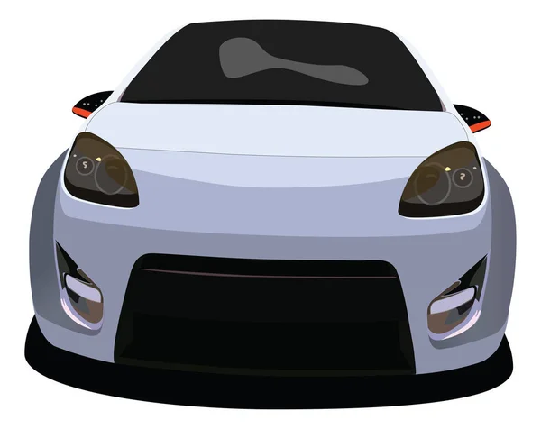 Vector Representing City Car — Stock Vector