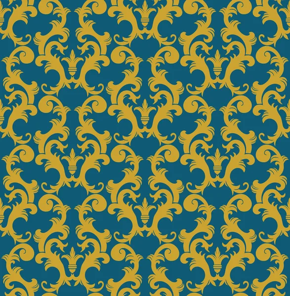Бесшовный Фон Цветочного Орнамента Модные Современные Обои Текстиль — стоковый вектор