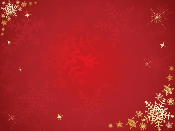 Kerst Sneeuwvlok Achtergrond Kijk Mijn Portfolio Voor Meer Kerst Illustraties — Stockvector