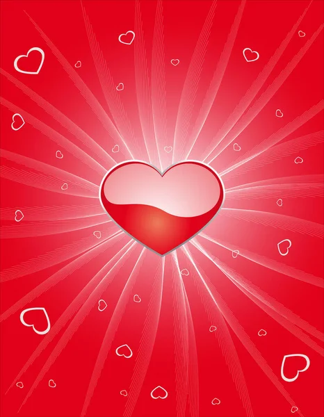 Ilustración Valentines Love Imagen Fondo Ilustración Color — Vector de stock