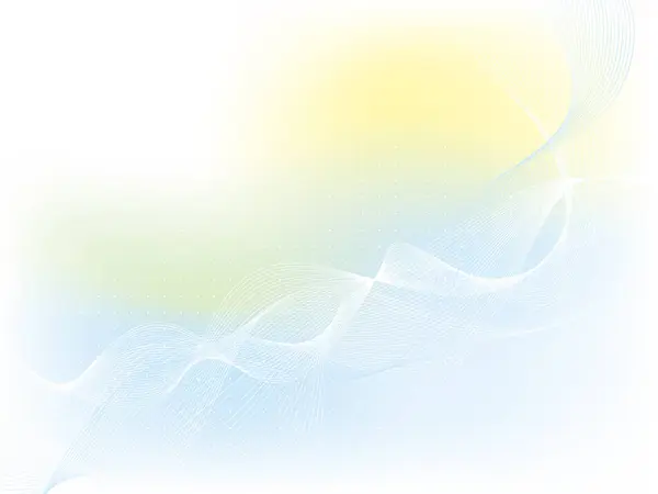 Abstrakt Pastell Färgade Bakgrund Med Flytande Linjer — Stock vektor