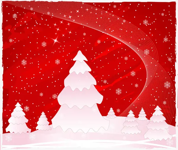 Astratto Immagine Sfondo Natale Illustrazione Colori — Vettoriale Stock