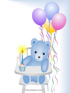 Erkek bebek ilk doğum günü