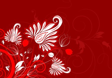 Tasarım için soyut vektör çizimi.