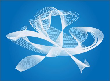 arka plan mavi - vektör