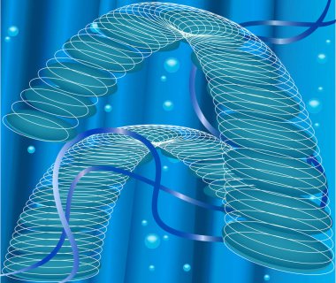 Soyut sanat tasarımı arkaplan vektörü çizimi