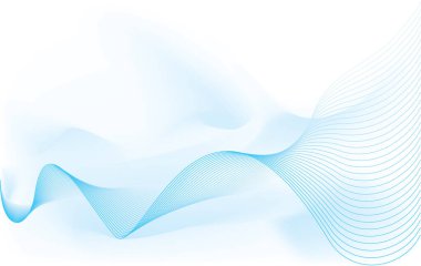 Dalgalı doğrusal arkaplan su veya dalgaları taklit edebilir