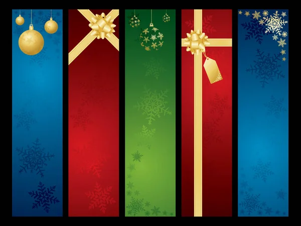 Christmas Banners More Christmas Images Portfolio — Stock Vector