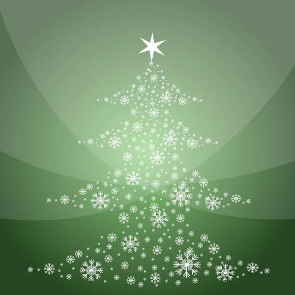Vánoční Obrázek Pozadí Barevná Ilustrace — Stockový vektor