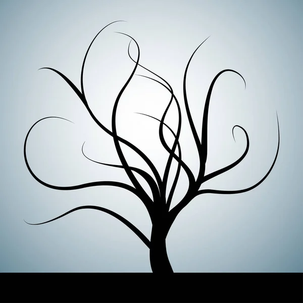 Εικονογράφηση Φορέας Αφηρημένη Δέντρο — Διανυσματικό Αρχείο