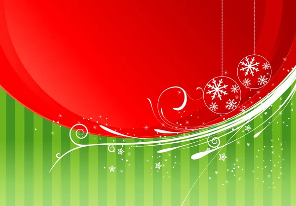 Karácsonyi Háttér Kép Színes Illusztráció — Stock Vector