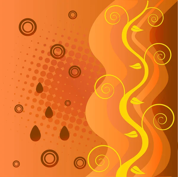 Fond Abstrait Image Vectorielle Illustration Couleur — Image vectorielle