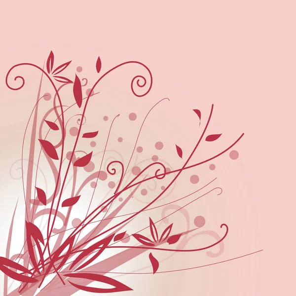 Орнаментальне Квіткове Зображення Кольорова Ілюстрація — стоковий вектор