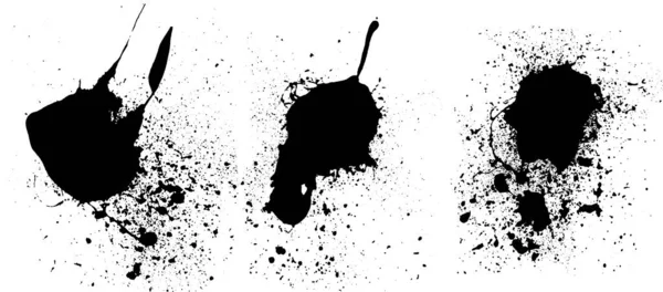 Plaques Noires Très Détaillées Vecteurs Isolés Sur Couches Séparées Fond — Image vectorielle