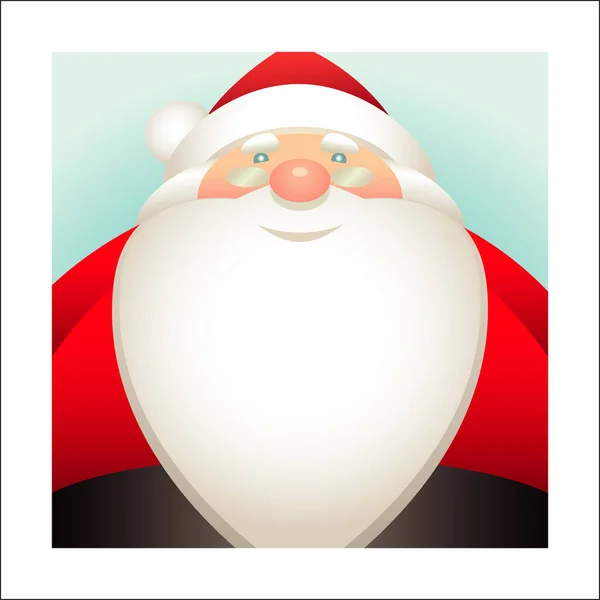 Ένας Κλασικός Άγιος Βασίλης — Διανυσματικό Αρχείο