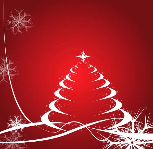 Weihnachten Hintergrundbild Farbige Illustration — Stockvektor