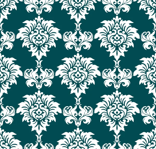 Nahtloser Hintergrund Aus Einem Floralen Ornament Modische Moderne Tapete Oder — Stockvektor