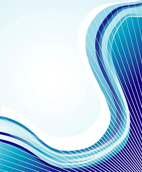 Blue Business Concept Design Card — Stock Vector