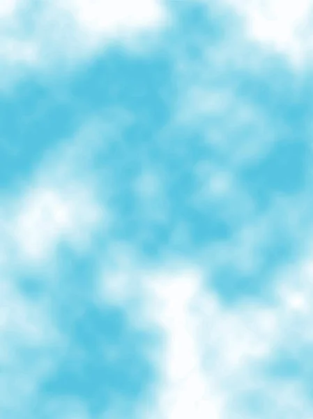 Bewölkter Himmel Illustration Hintergrund — Stockvektor