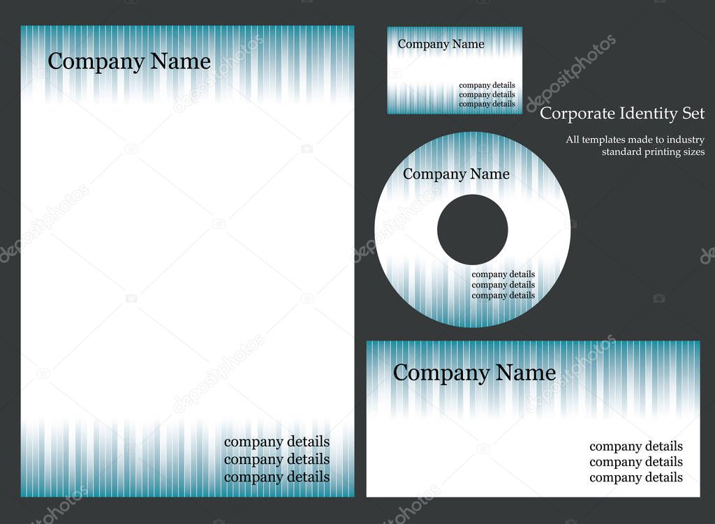 Corporate identity template.  More business stationary in my portfolio
