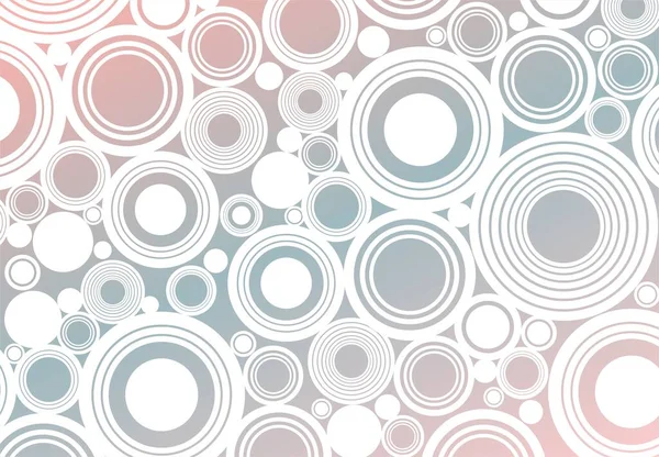 Abstract Circles Pattern Gray Background — Stock Vector