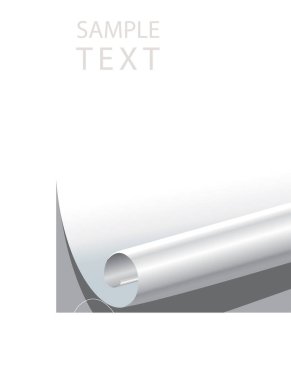 vektör dosyası boş kağıt Kıvrık köşe