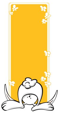 Vektör - paketleme için metin alanı veya pencere