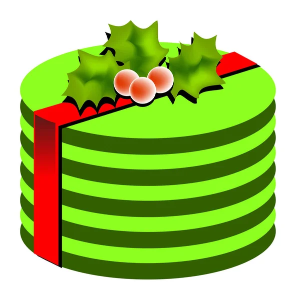 Vecteur Illustration Pour Cadeau Cadeau Boîte Emballage — Image vectorielle