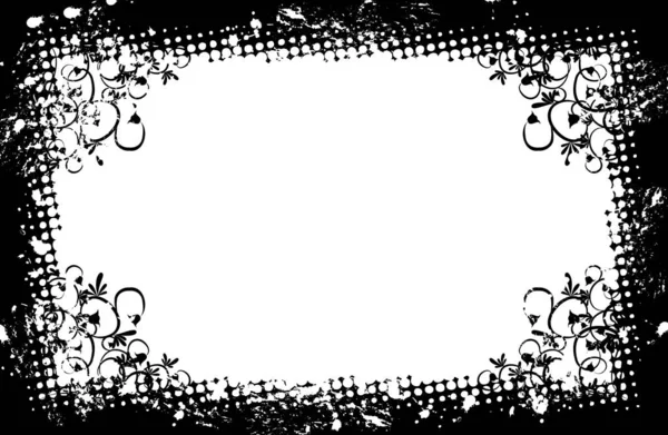 Grunge Frame Illustration Vectorielle — Image vectorielle